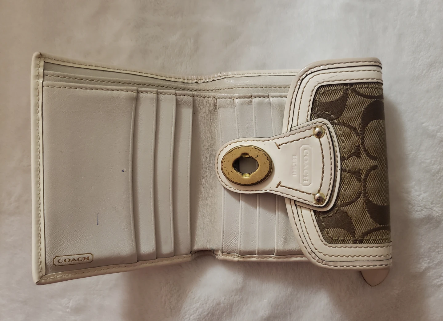 Coach Signature Canvas Wallet - photo 4