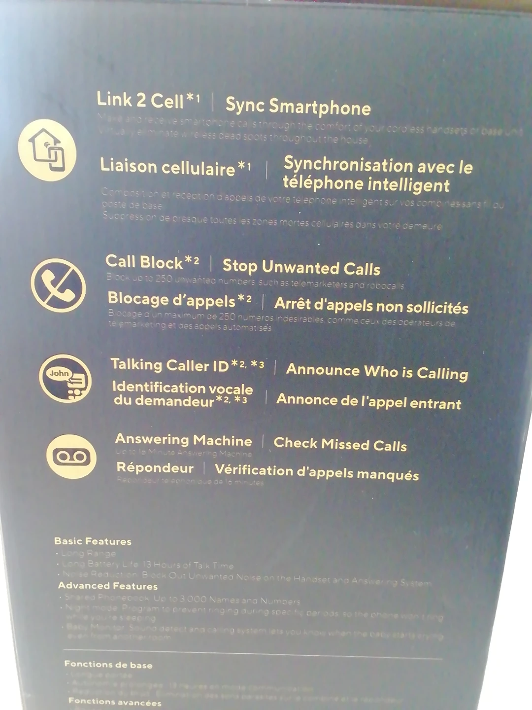Panasonic Digital Cordless Phone with Answering Machine - photo 3