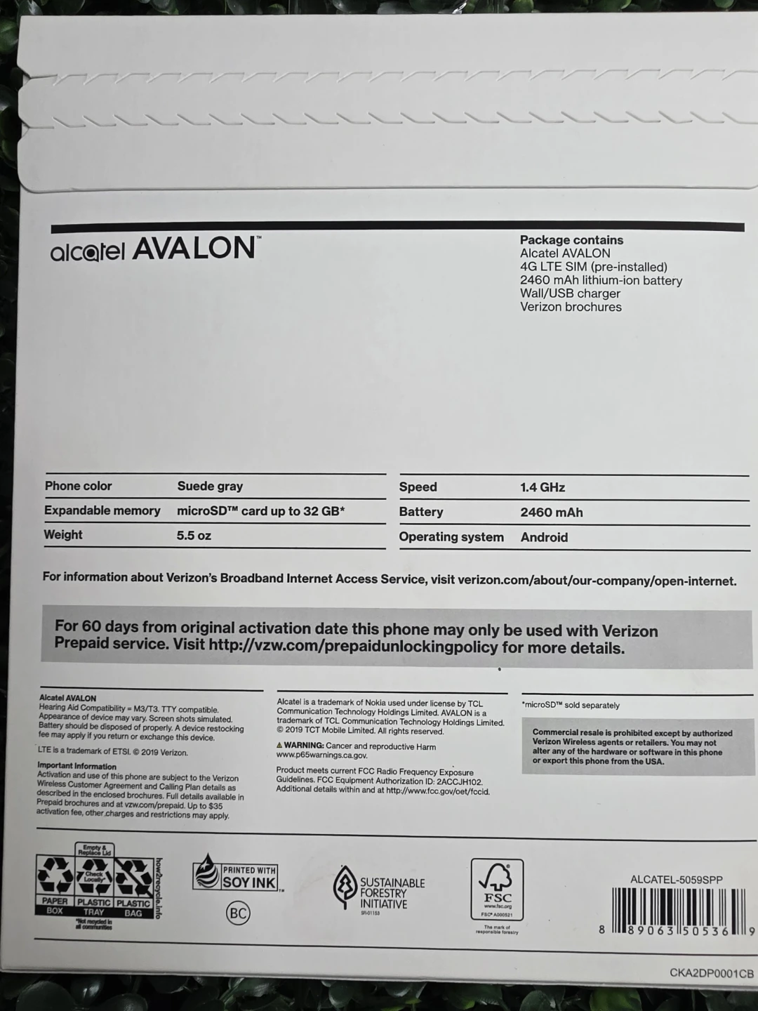 Alcatel Avalon 4G LTE Android Smartphone - Suede Gray - photo 2