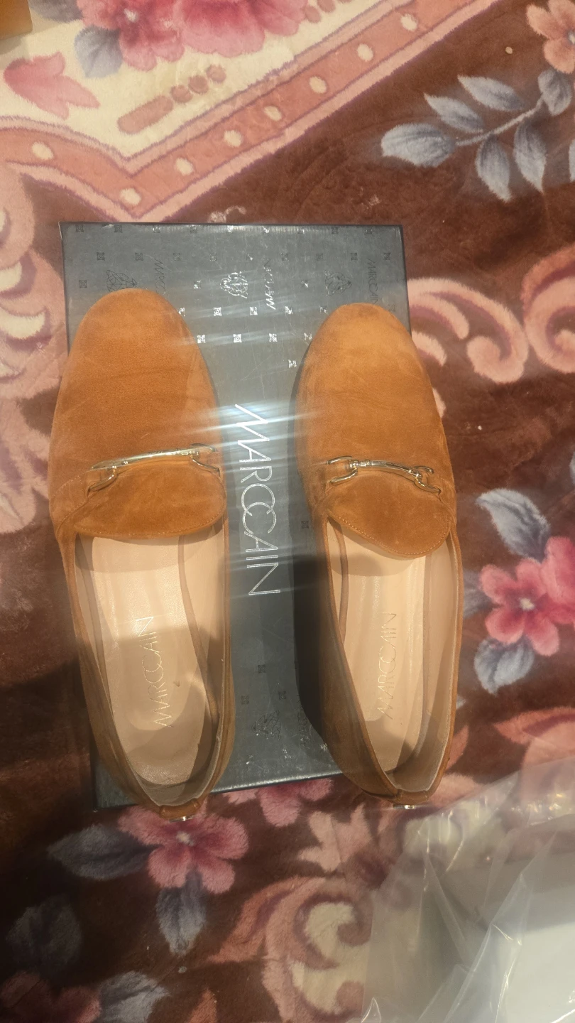 Marc Cain Brown Suede Loafers