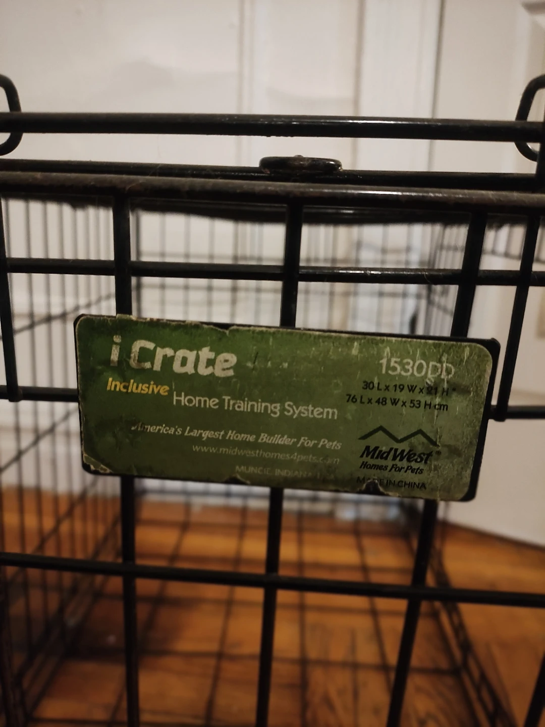 MidWest iCrate Folding Dog Crate used - photo 4