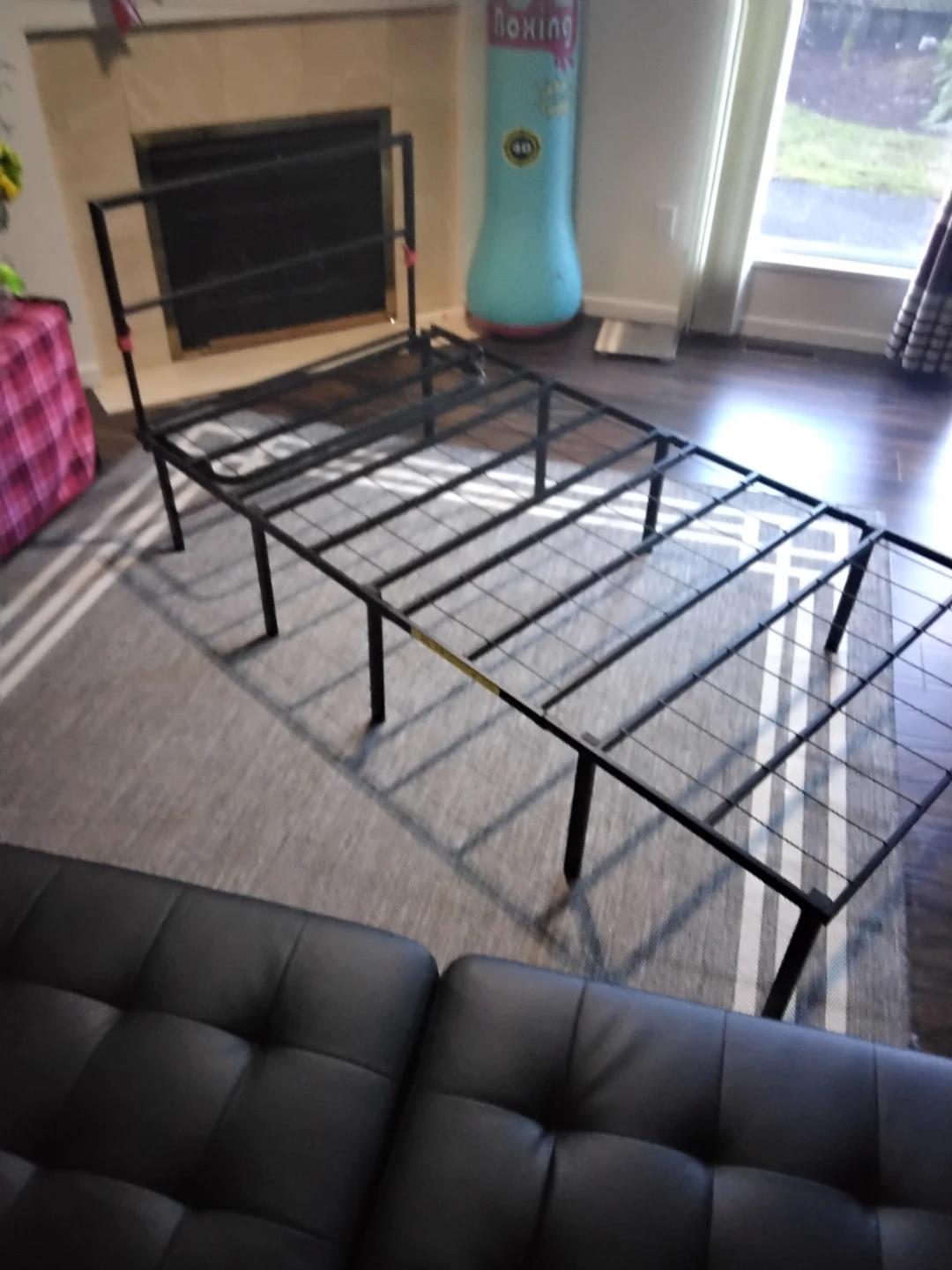 Grey Twin Daybed with Mattress - photo 4