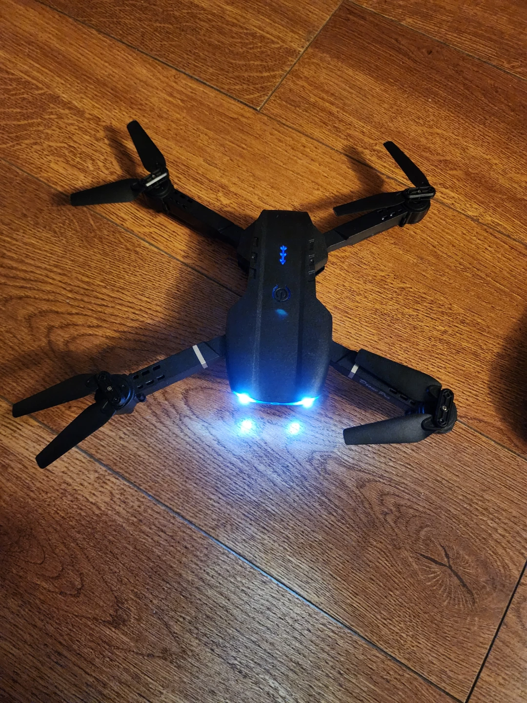 Black Foldable Drone with Remote and Case