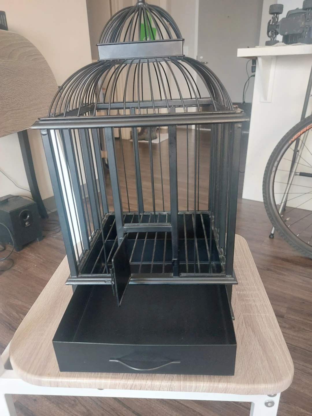 Black Decorative Bird Cage