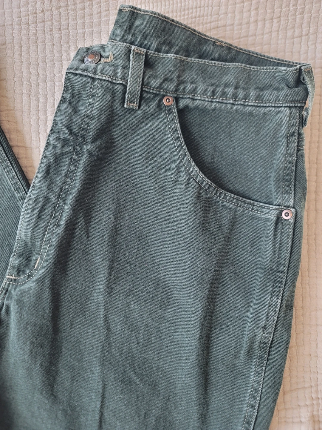 Lands' End Women's Straight Leg Jeans Denim Cotton Sz 16 - photo 4