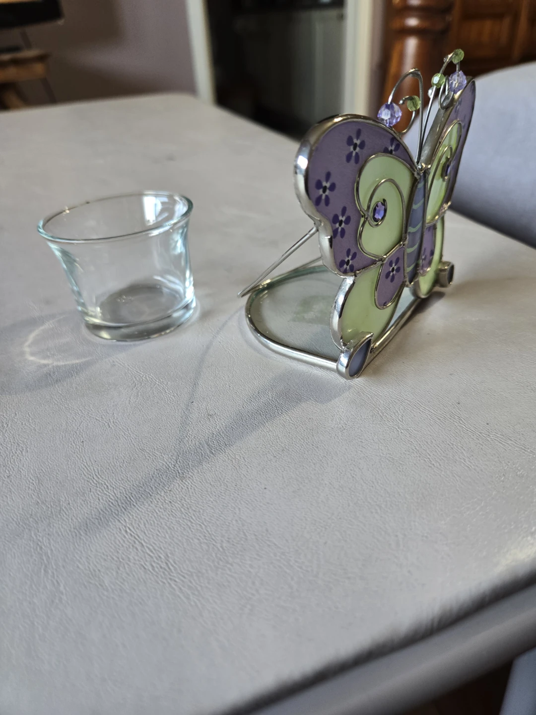 Butterfly Tea Light Candle Holder - photo 2