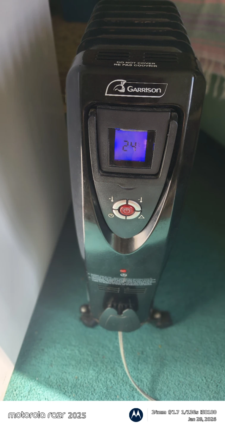 Garrison Oil-Filled Radiator Heater - photo 3