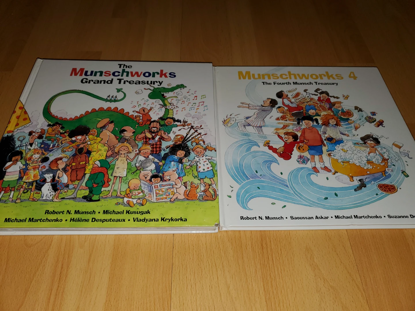 (Both for $25) Two Munschworks Treasury Collection Books
