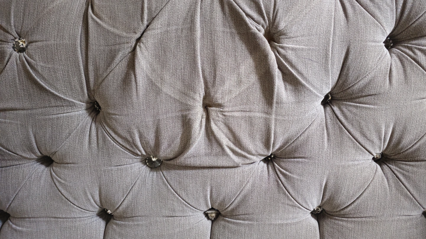 Grey Tufted Sofa – Priced to Sell - 80"L - photo 4