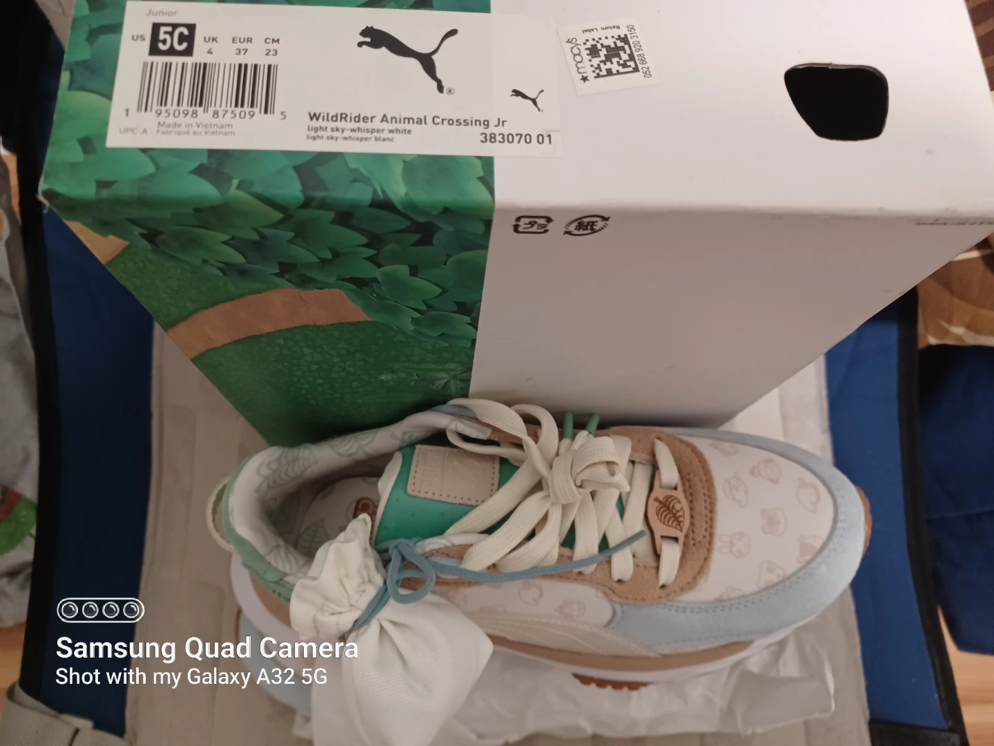 Puma WildRider Animal Crossing Jr. Shoes - photo 3