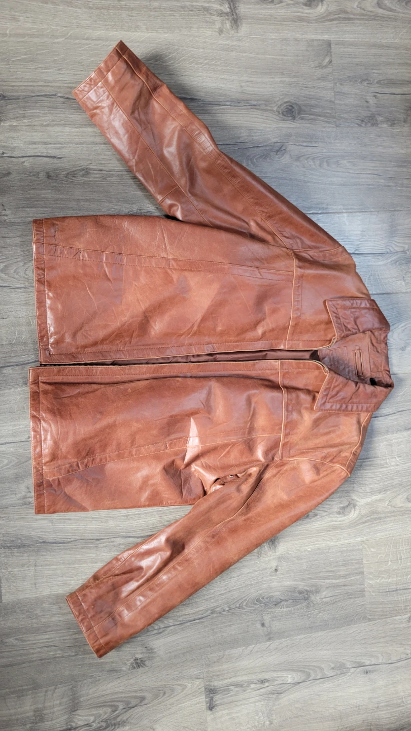Roundtree & Yorke Leather Jacket - Size L