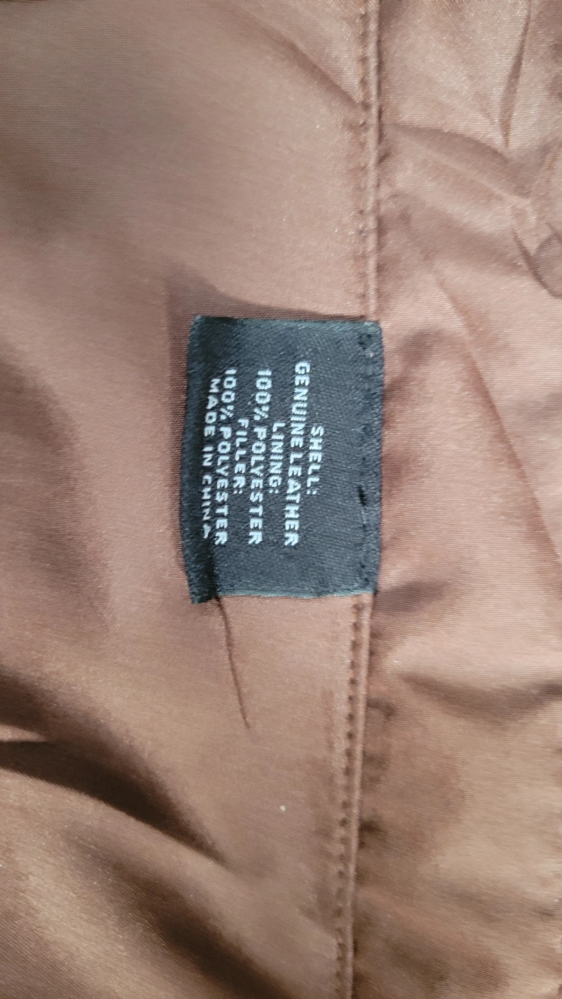 Roundtree & Yorke Leather Jacket - Size L - photo 3