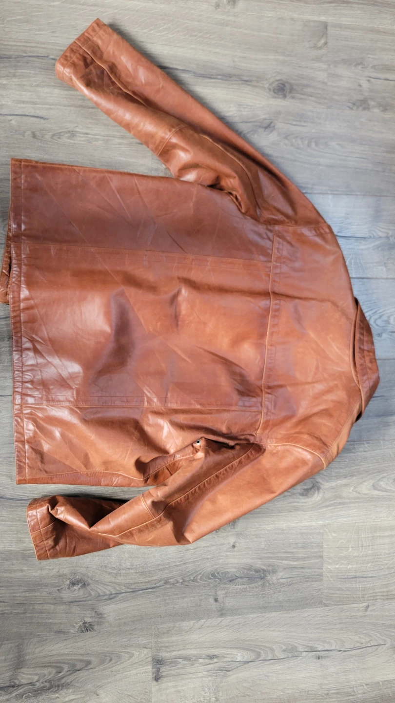 Roundtree & Yorke Leather Jacket - Size L - photo 4