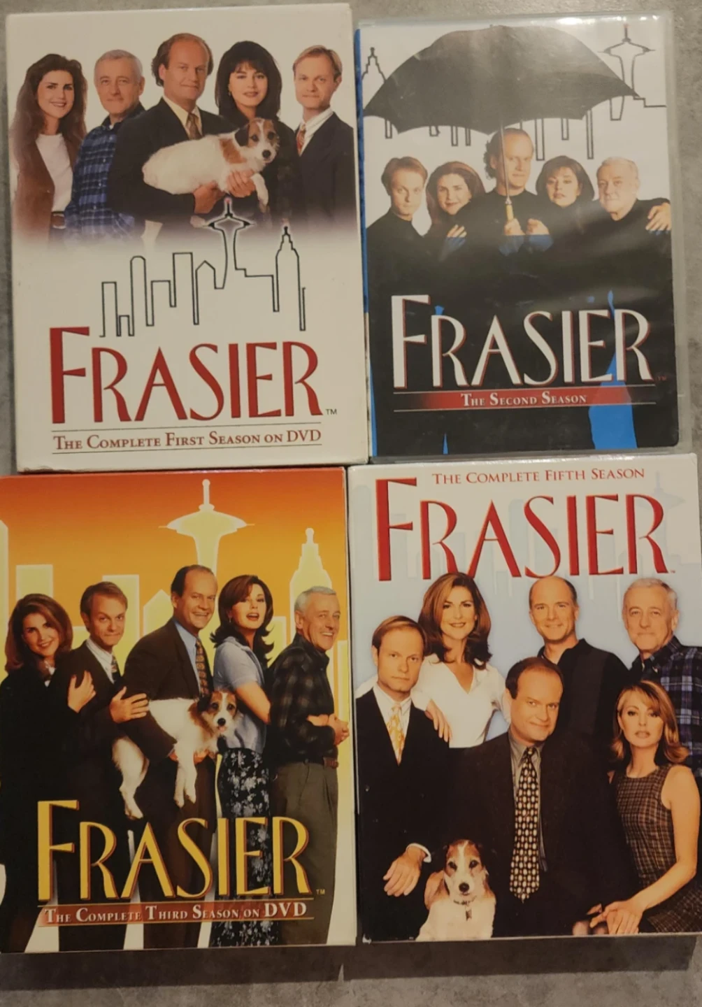 Frasier DVD Collection (Seasons 1, 2, 3, & 5)