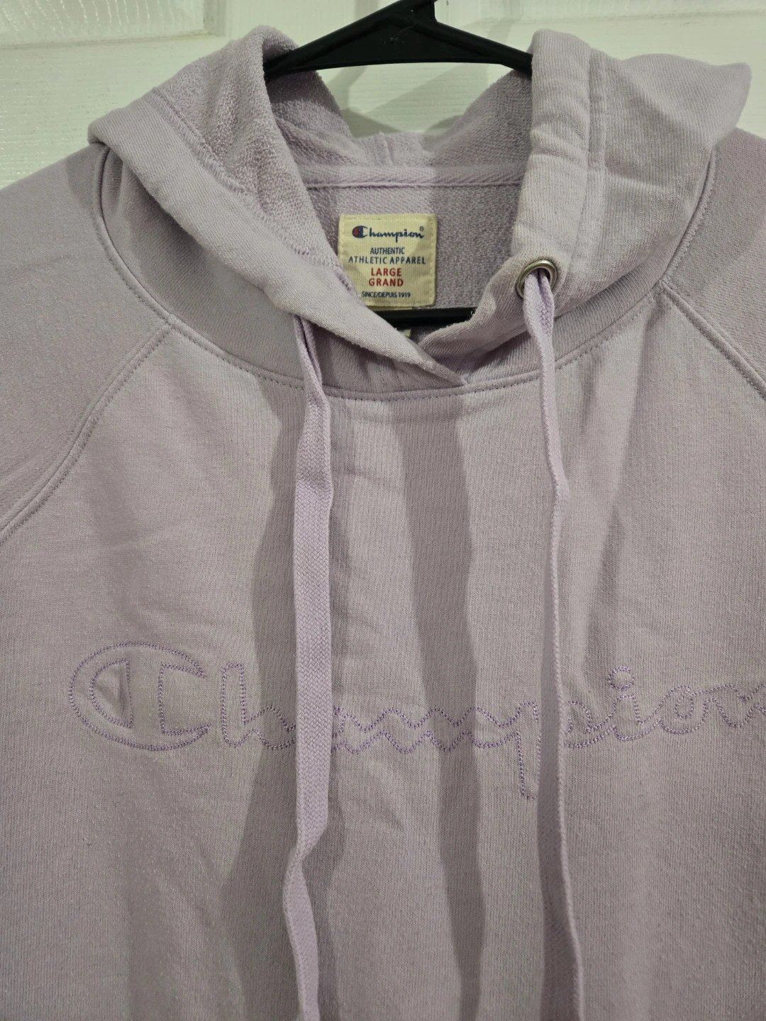 Champion Purple Hoodie - Size Large - photo 2