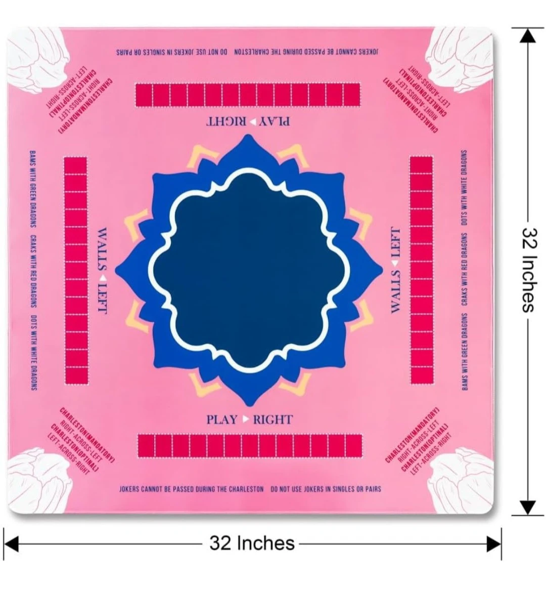 Mahjong Mat Board Game Play Surface - photo 2