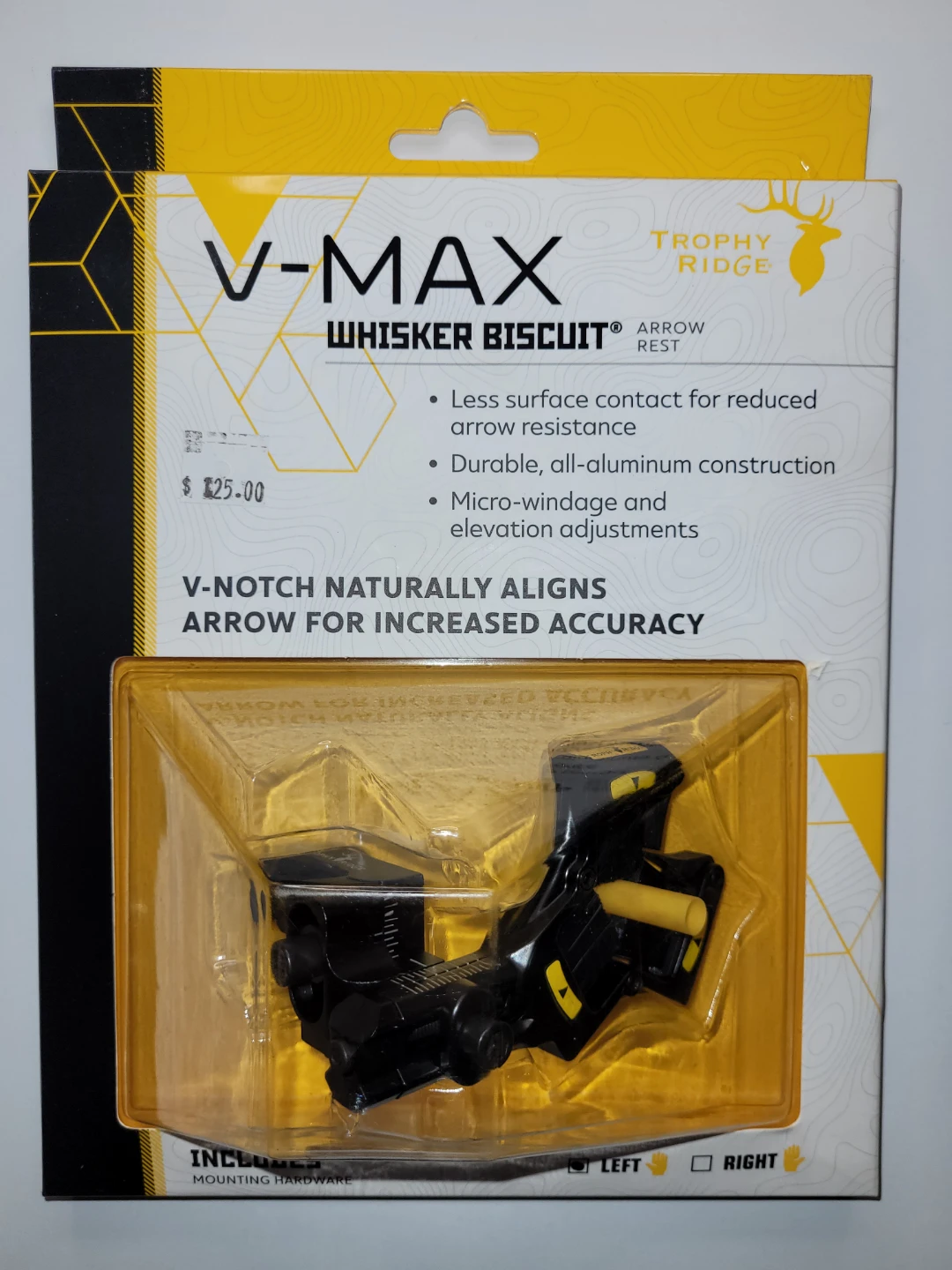 Trophy Ridge V-Max Whisker Biscuit Arrow Rest