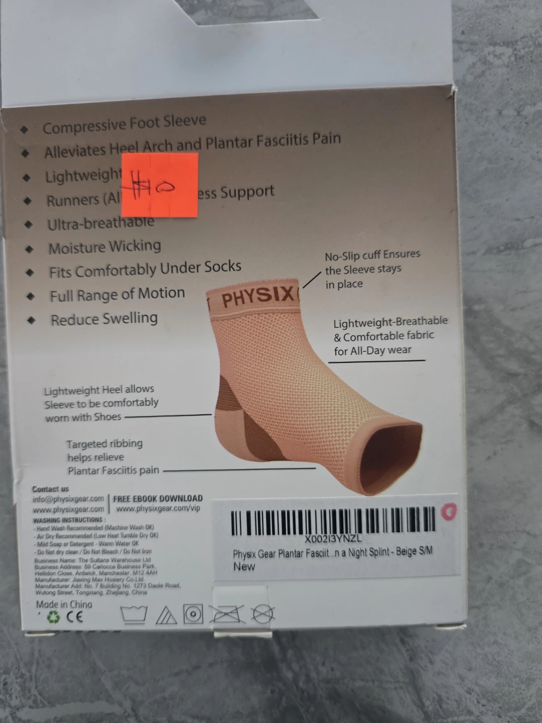 S/M-Physix Gear Compression Ankle Sleeves, Lightweig - photo 5