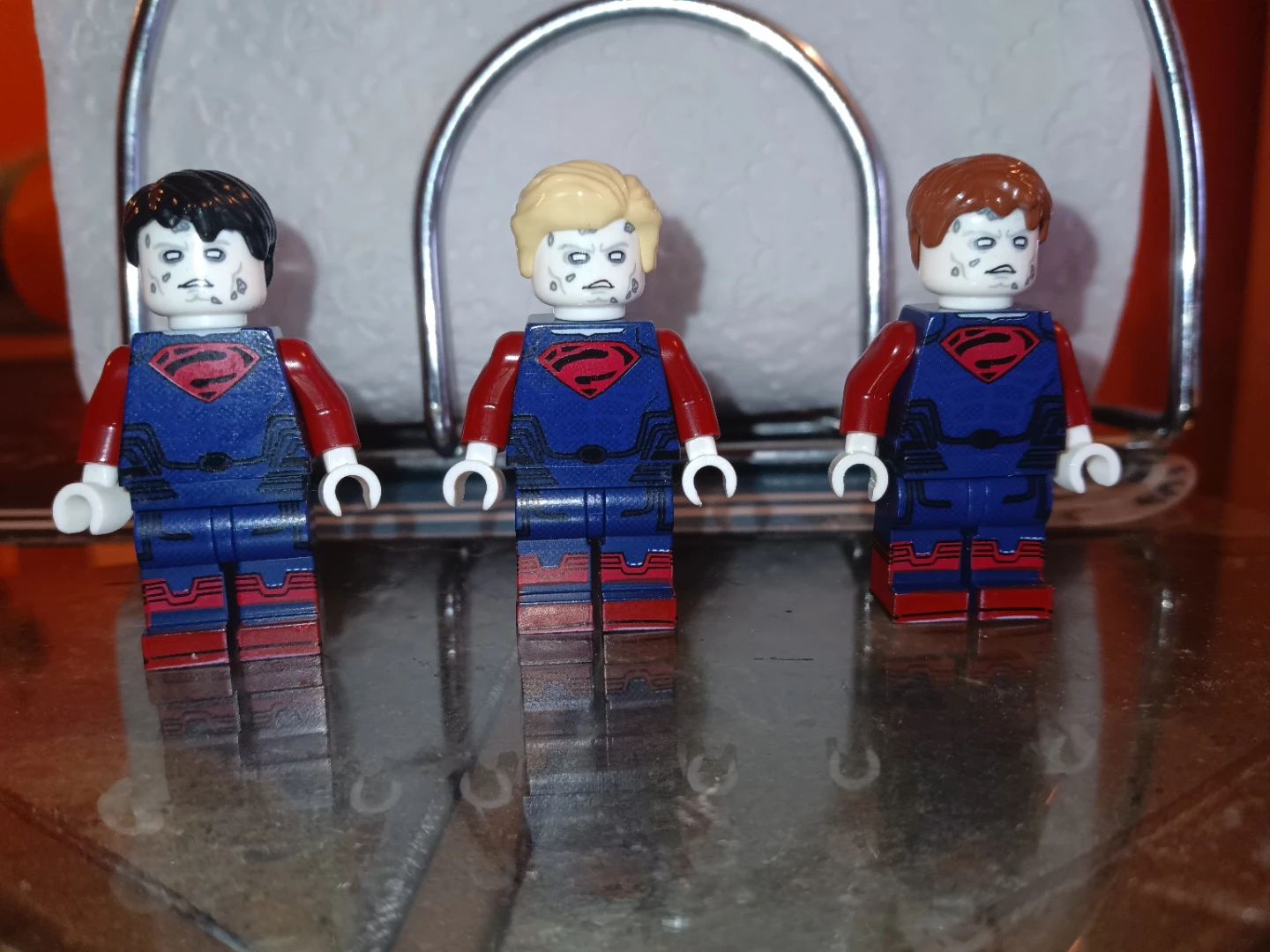 LEGO Superman Zombie Minifigures