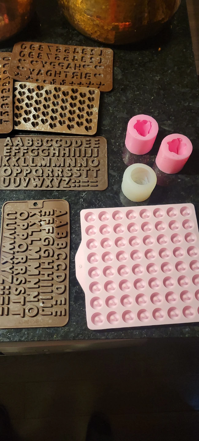 Silicone Chocolate Molds - Variety of Shapes