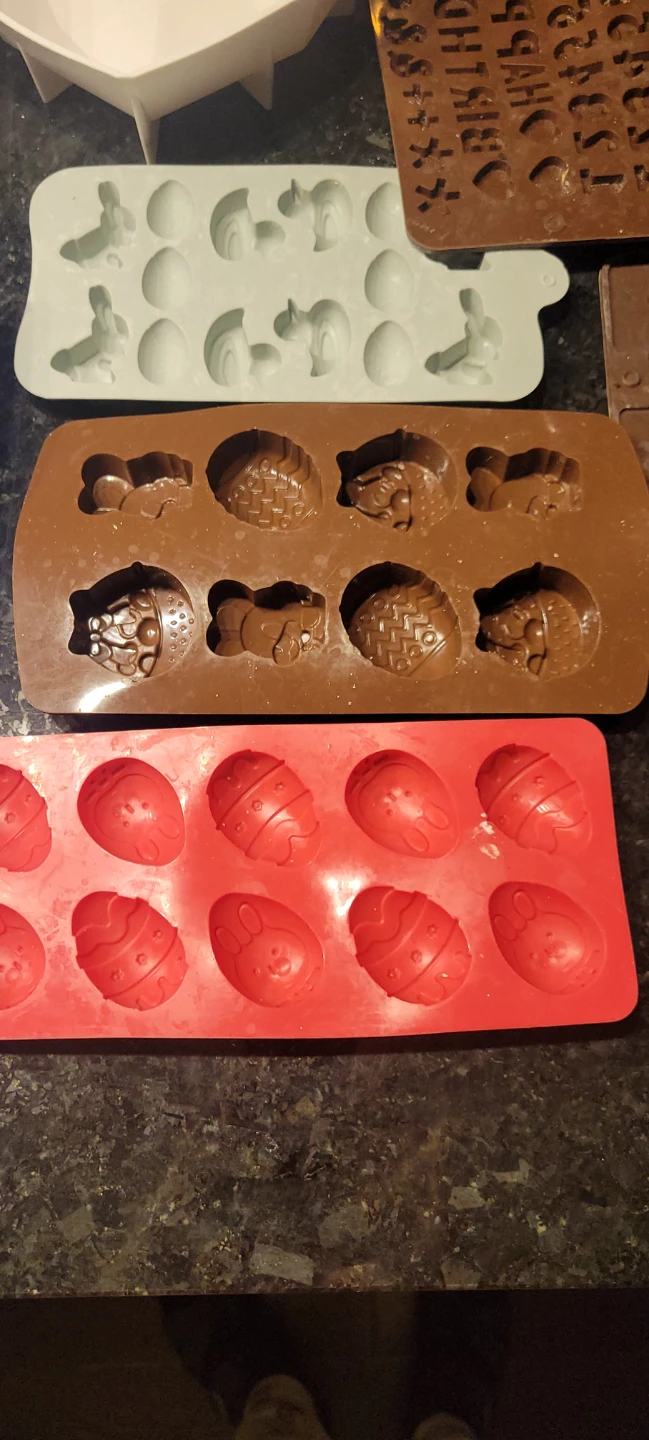 Silicone Chocolate Molds - Variety of Shapes - photo 3