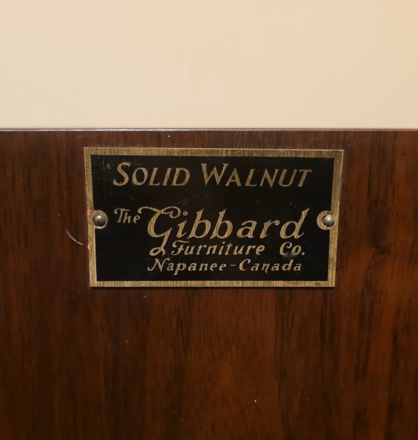 Gibbard Walnut China Cabinet - photo 5