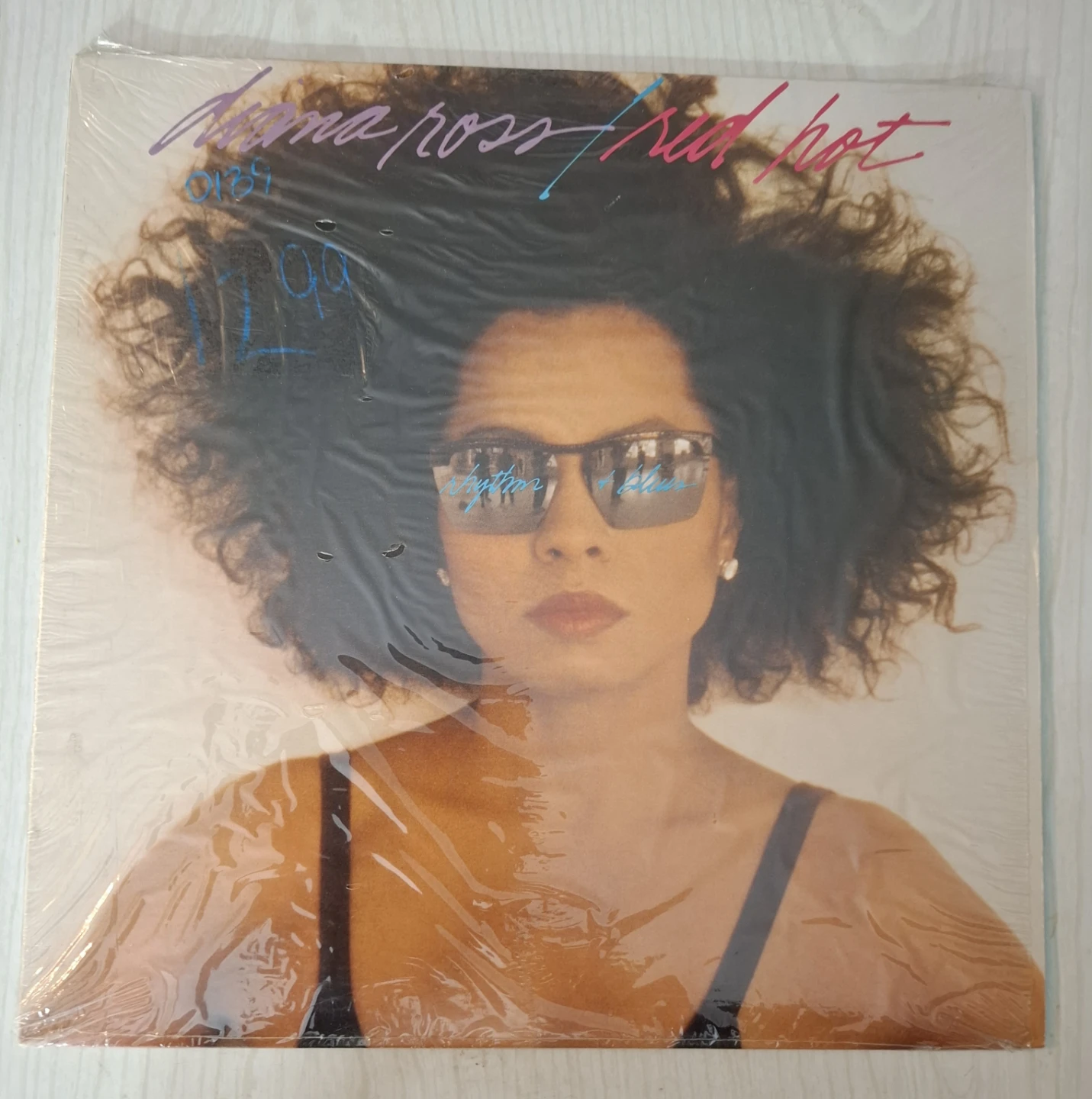 Diana Ross Red Hot Vinyl Record Album