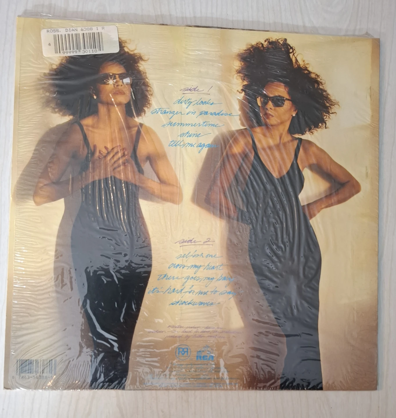 Diana Ross Red Hot Vinyl Record Album - photo 2