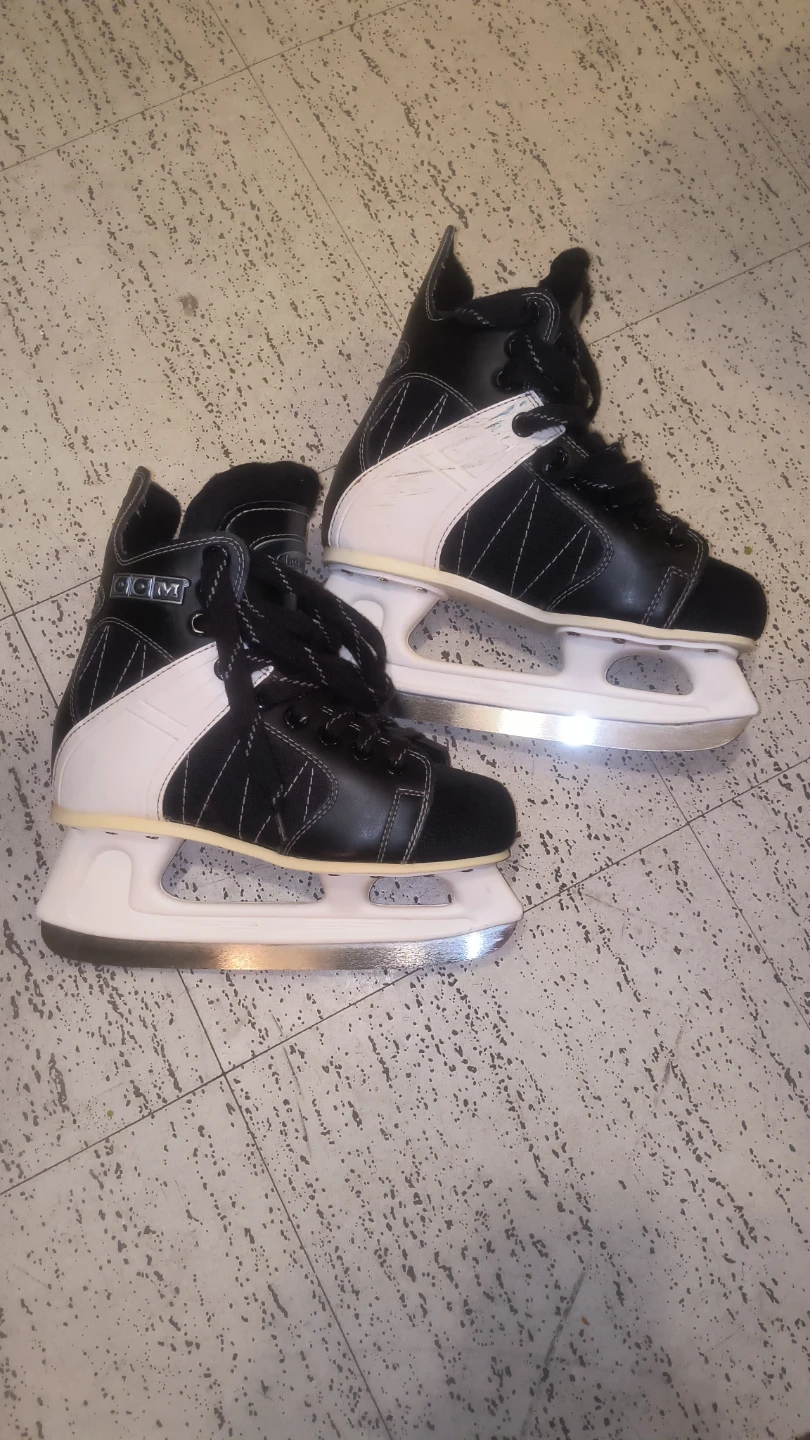 CCM Hockey Skates - Black and White