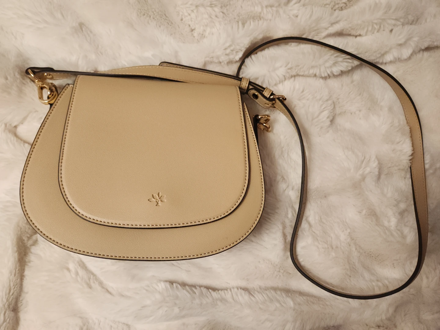 Beige Crossbody Bag