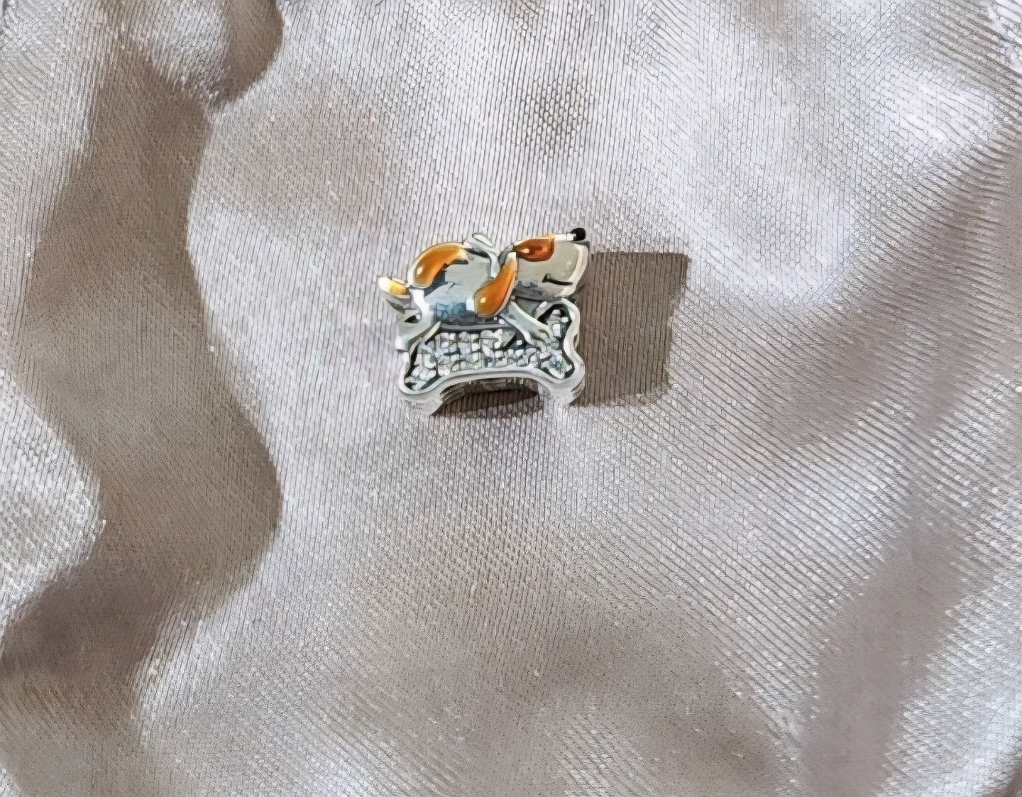 Dog Charm with Bone - photo 2