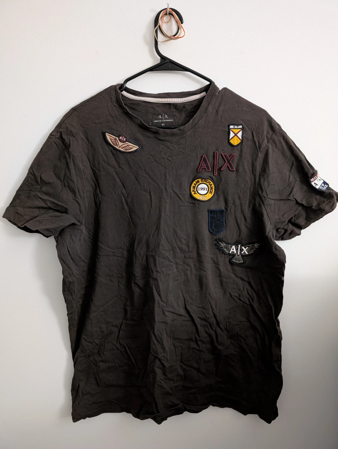 Armani Exchange (A|X) Men's T-Shirt - Milan/NY Edition