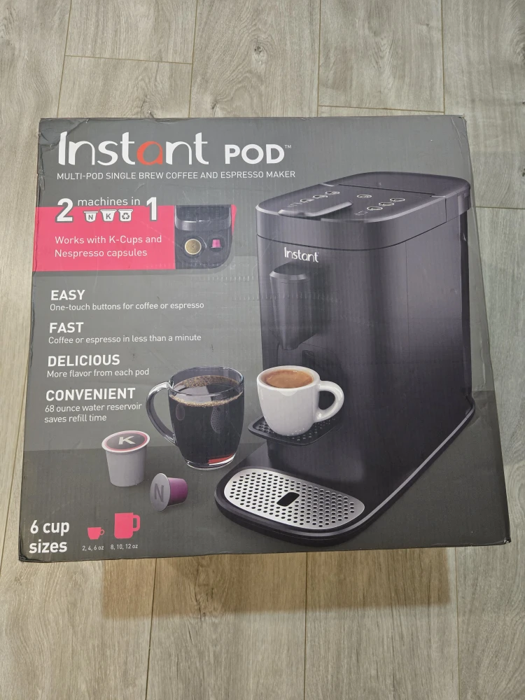 Instant Pod Multi-Pod Coffee & Espresso Maker