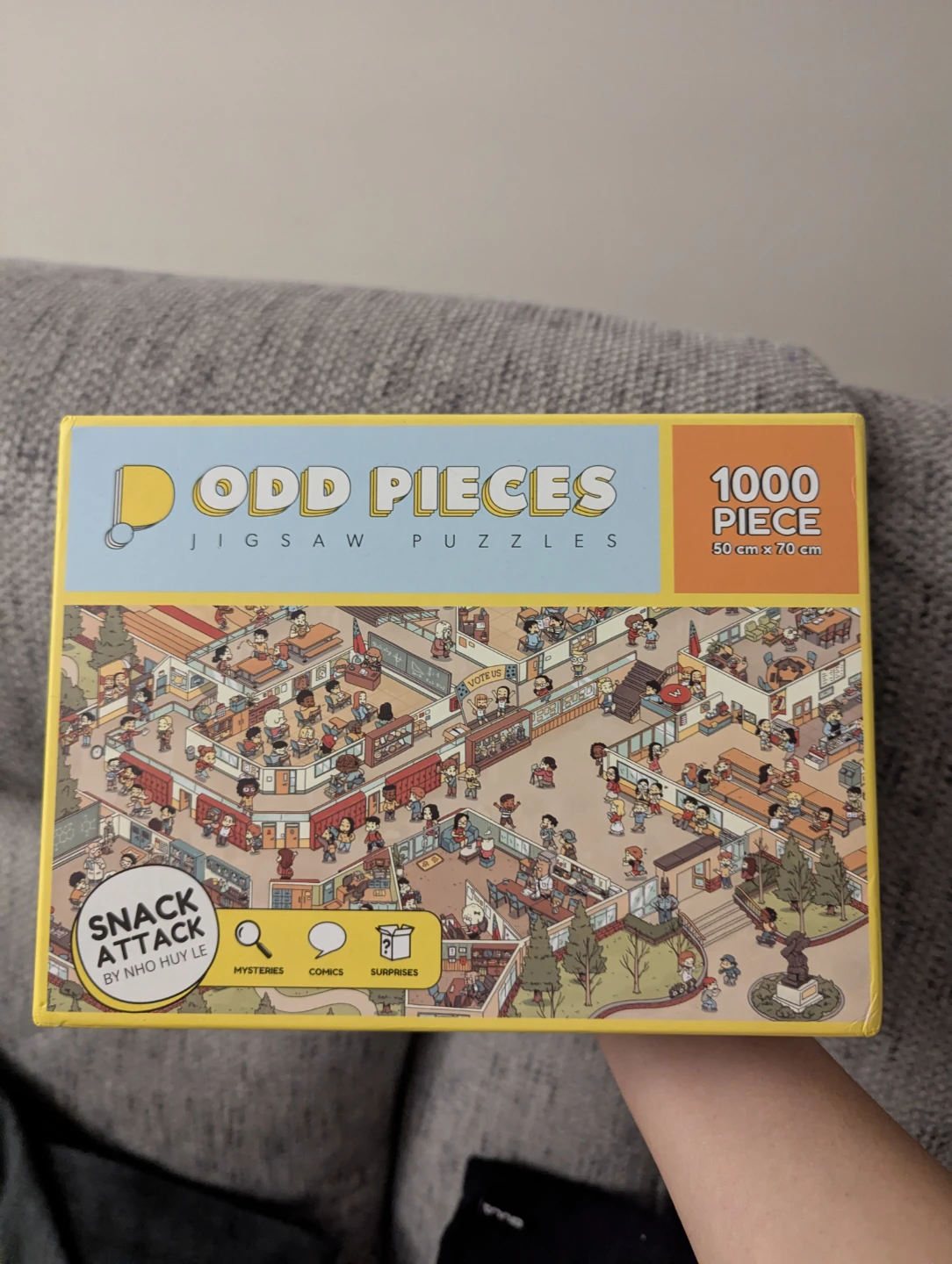 Odd Pieces - Snack Attack #1, 1000pcs