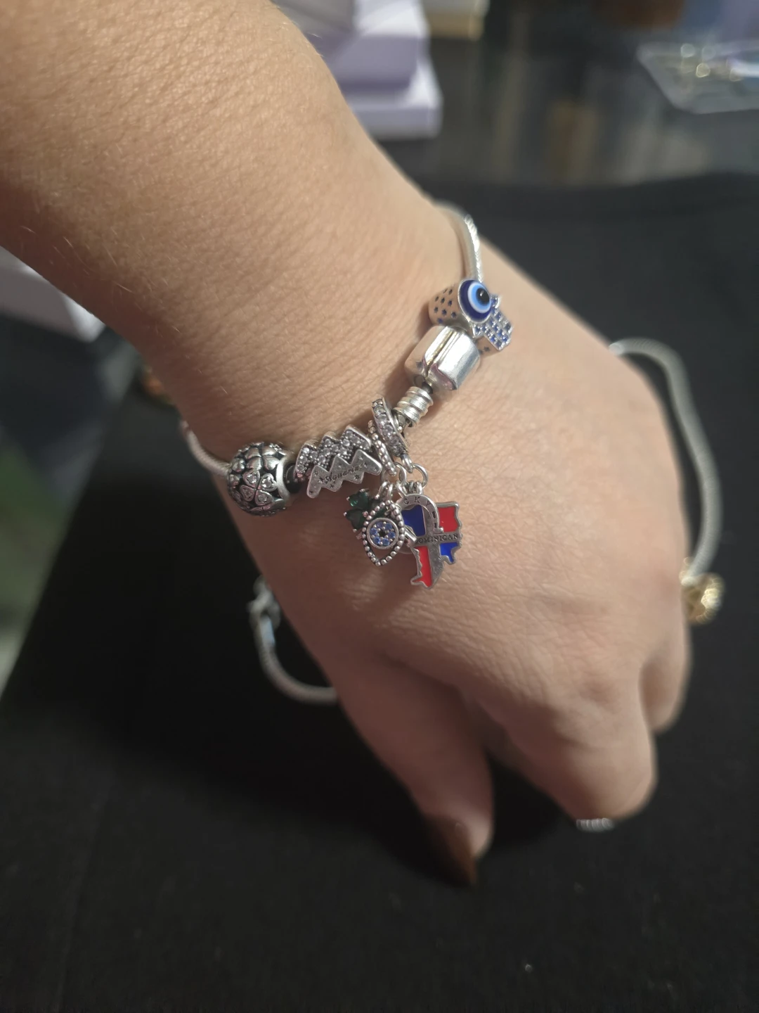 Assorted Silver Rings & Bracelet - photo 4