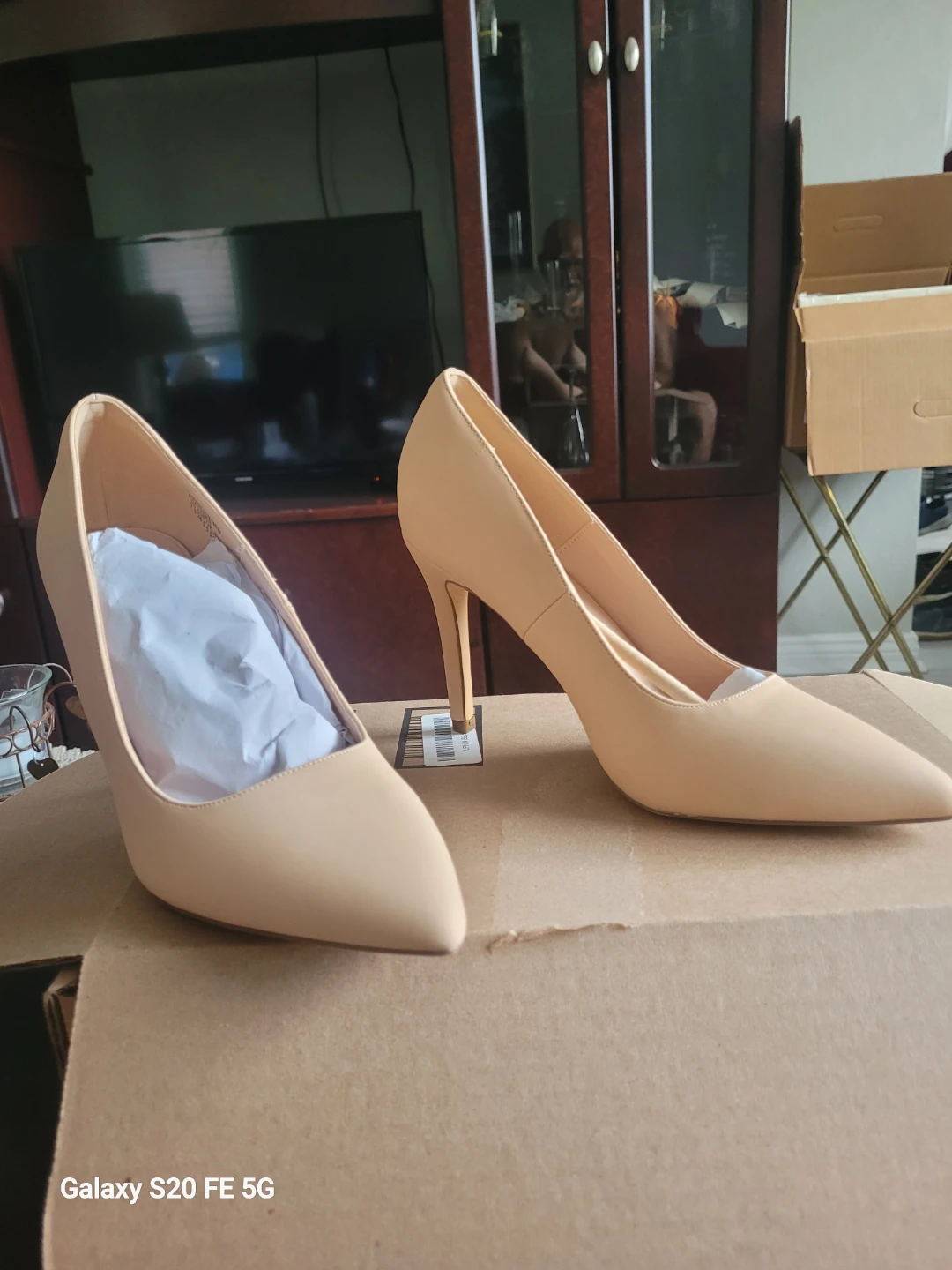 Dream Pairs Nude Pointed Pumps, Size 9.5 - photo 3