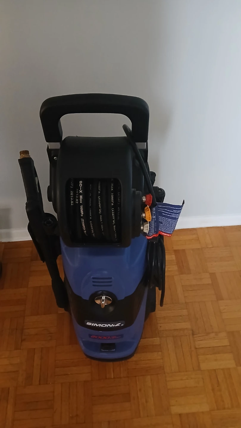 Simoniz 2000 PSI Pressure Washer