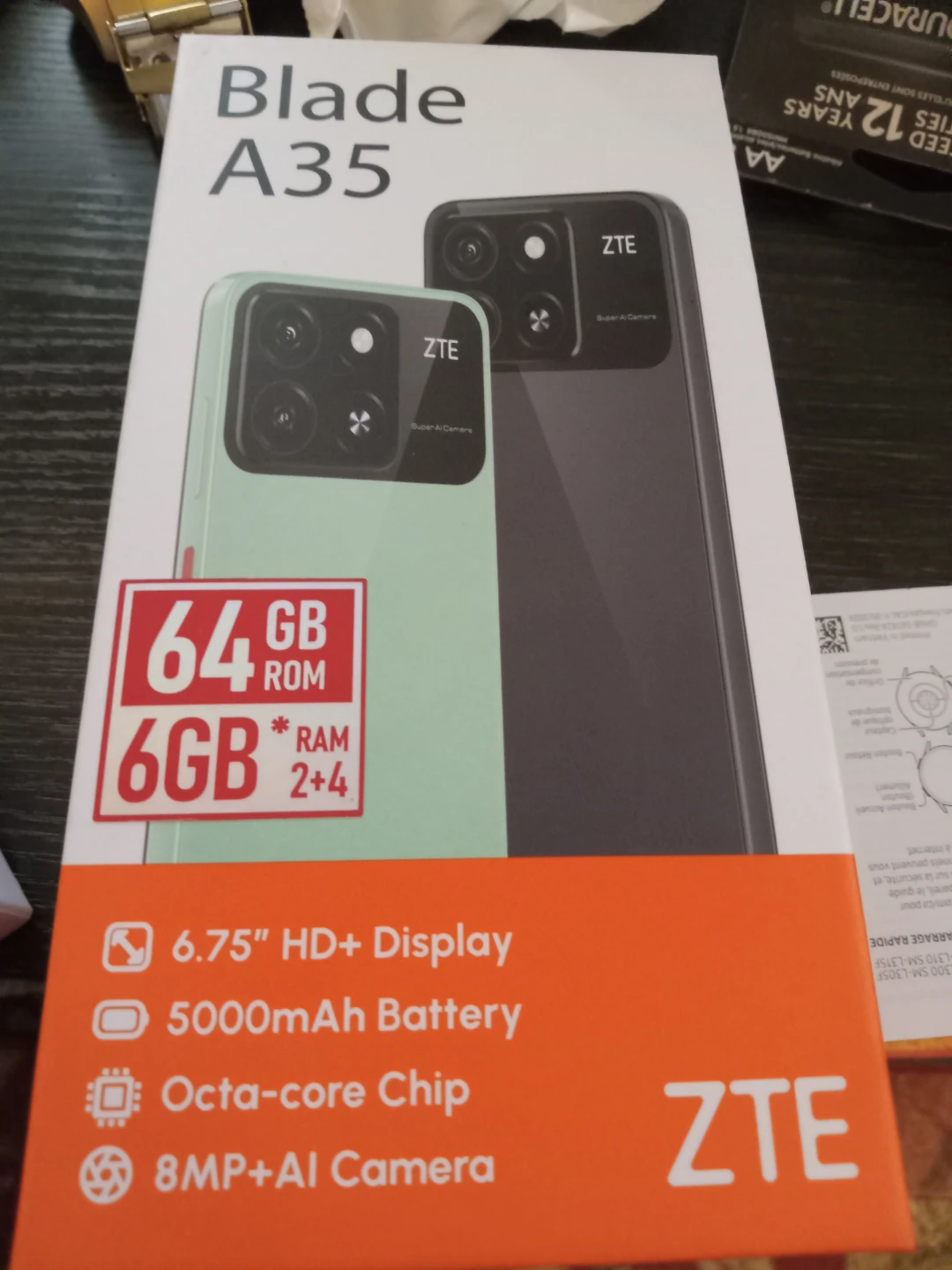 New ZTE Blade A35 - 64GB ROM + 6GB RAM - photo 2