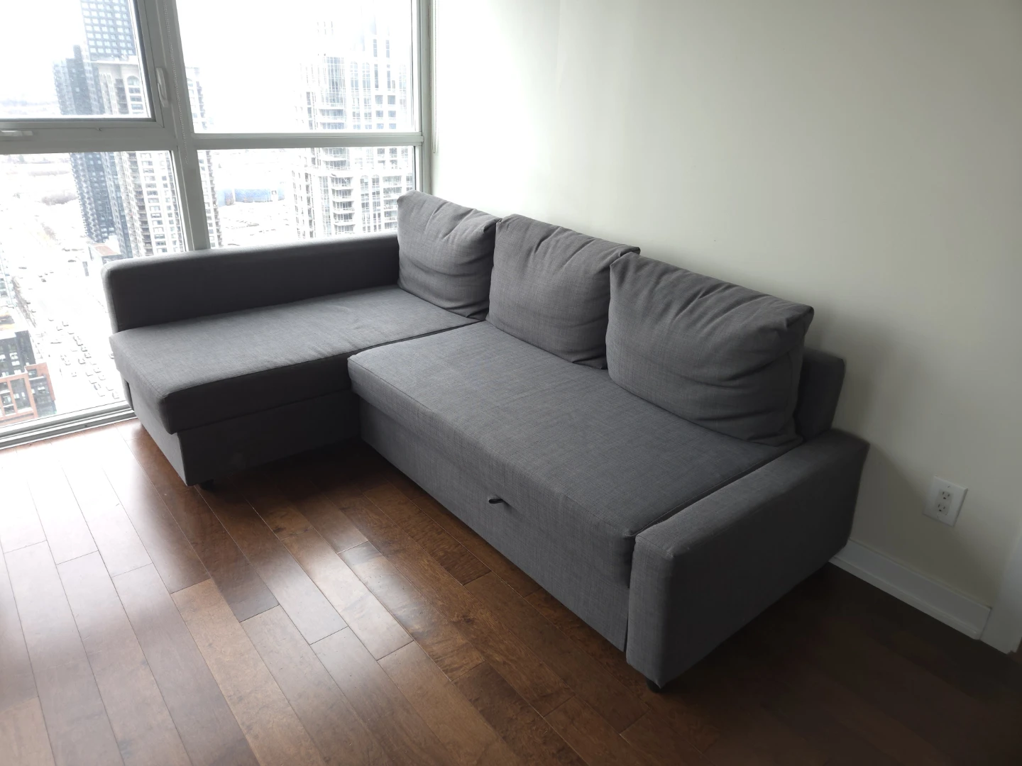 IKEA Friheten 5 seater L shaped corner sofa bed with storage - photo 3