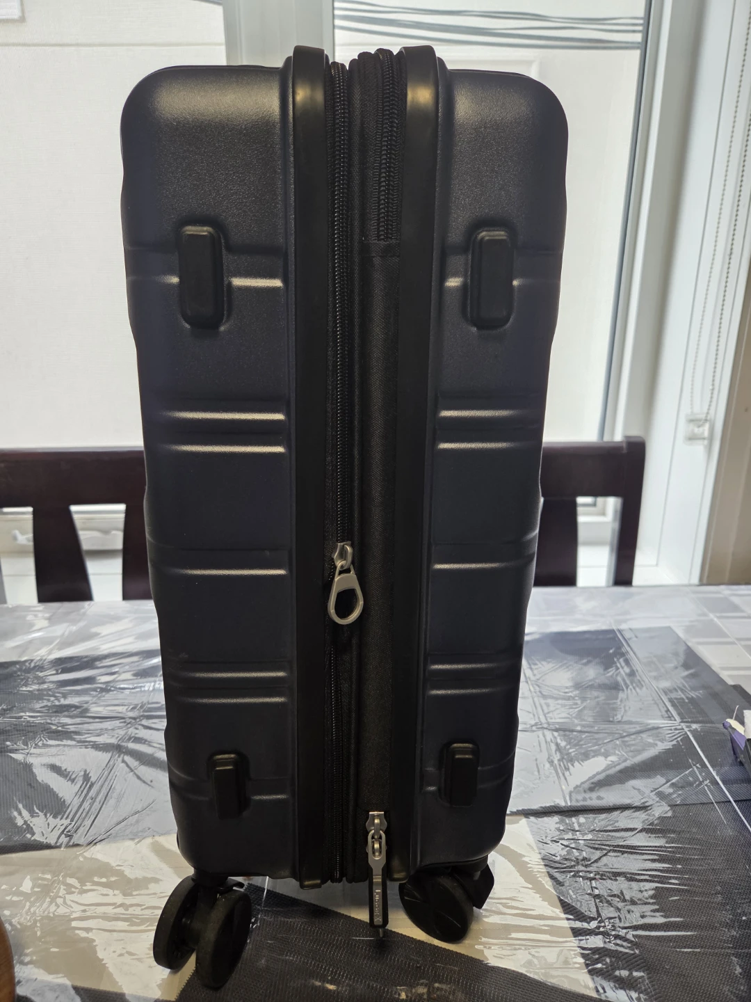 LuggeX Black Carry-On Suitcase