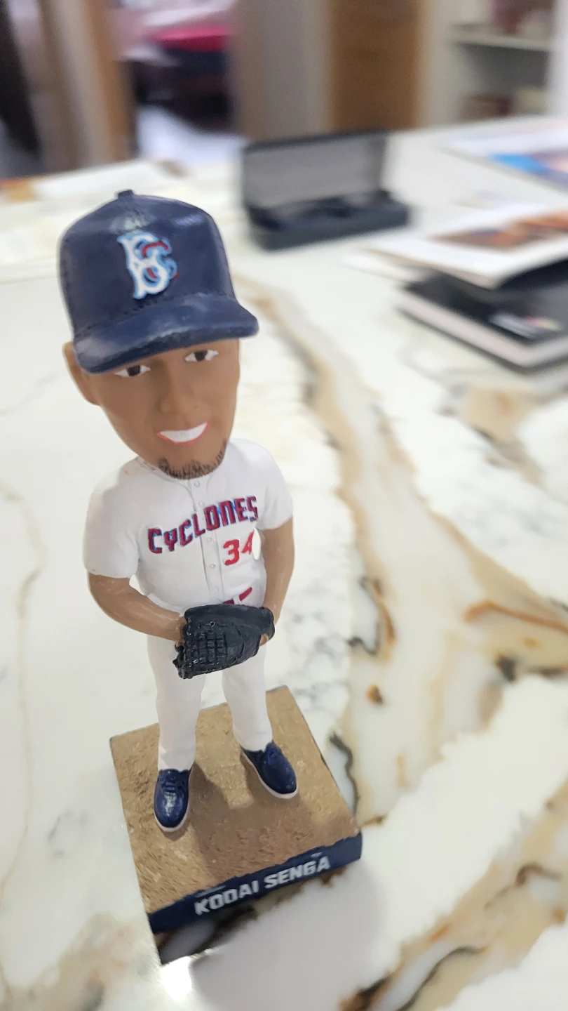 KODAI SENGA "Cyclones" Baseball Bobblehead #34