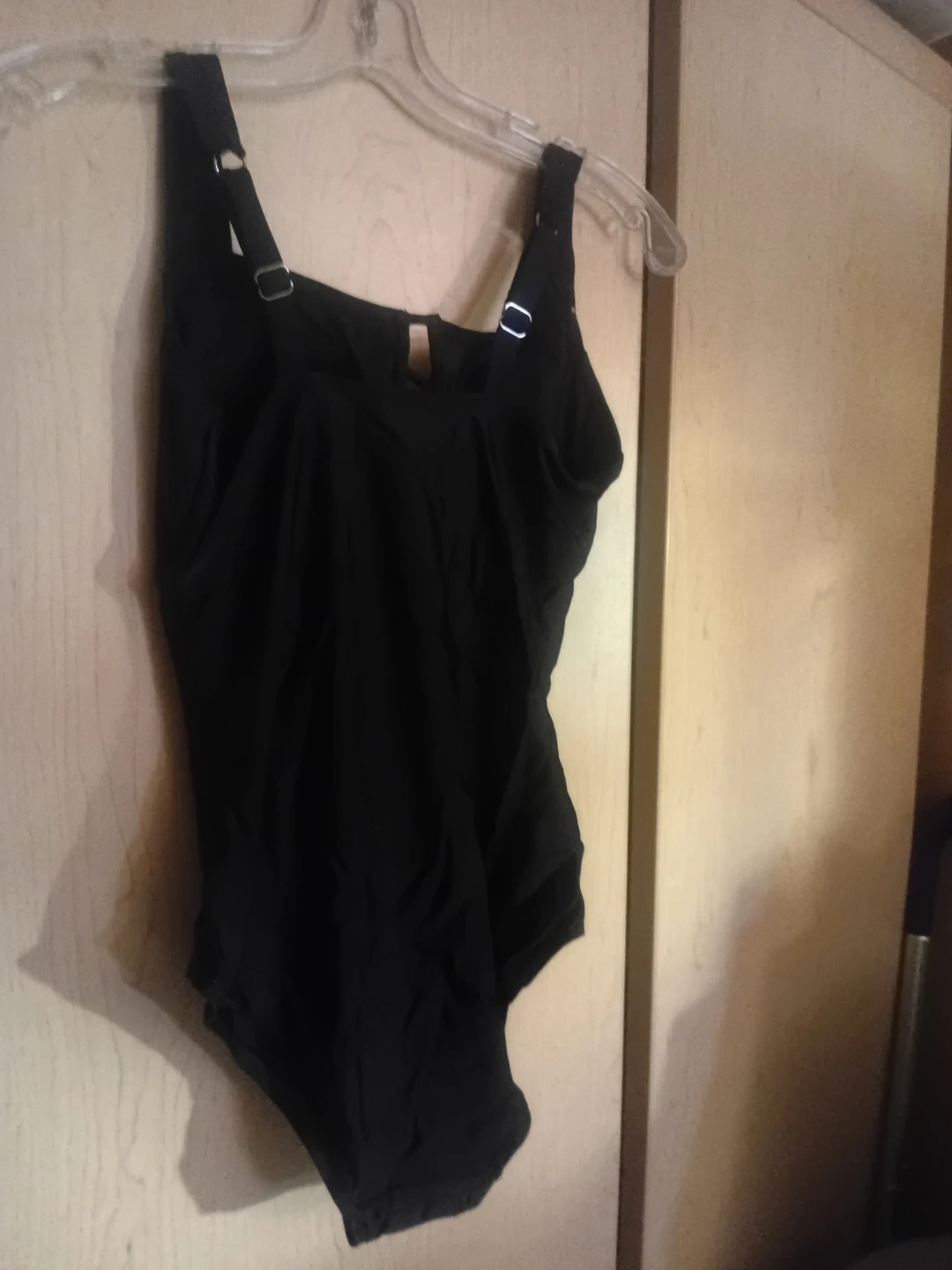 NEW!   Black One-Piece Swimsuit - photo 2