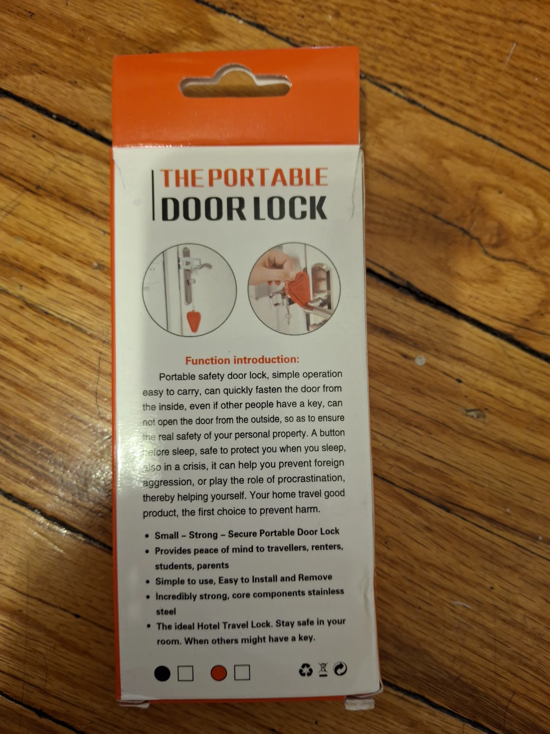 The Portable Door Lock - photo 2