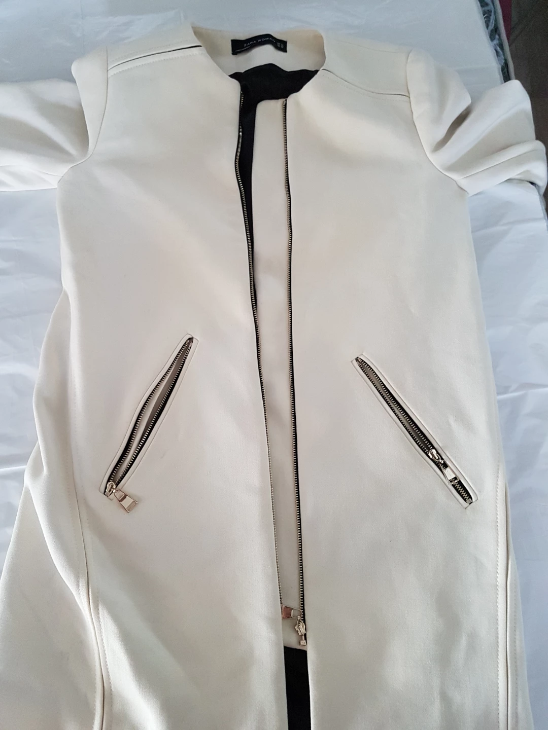 Zara Woman Cream Jacket - XS - photo 2