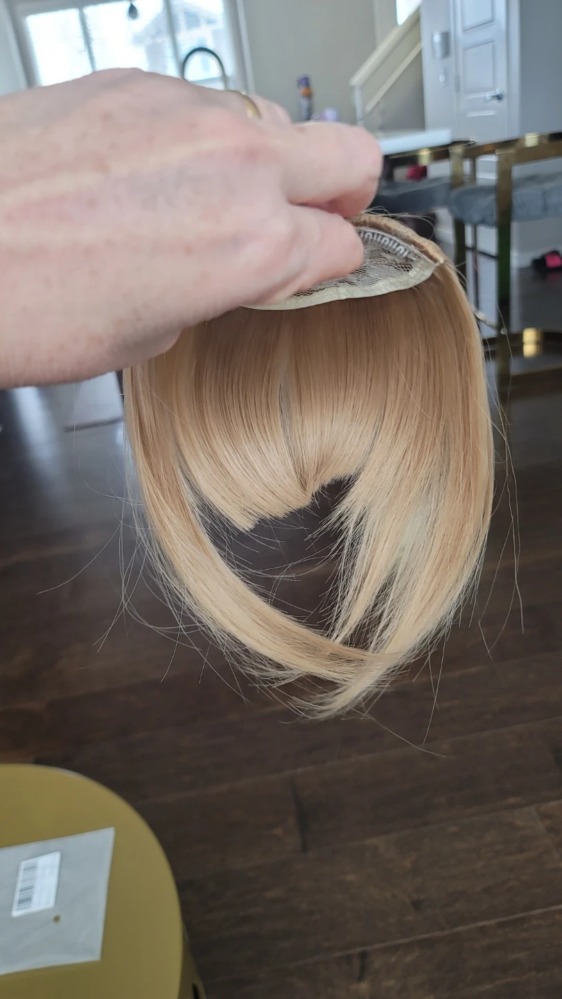 Cephermer Bangs Hair Clip in Bang Front Hair Extension Hair Piec - photo 4