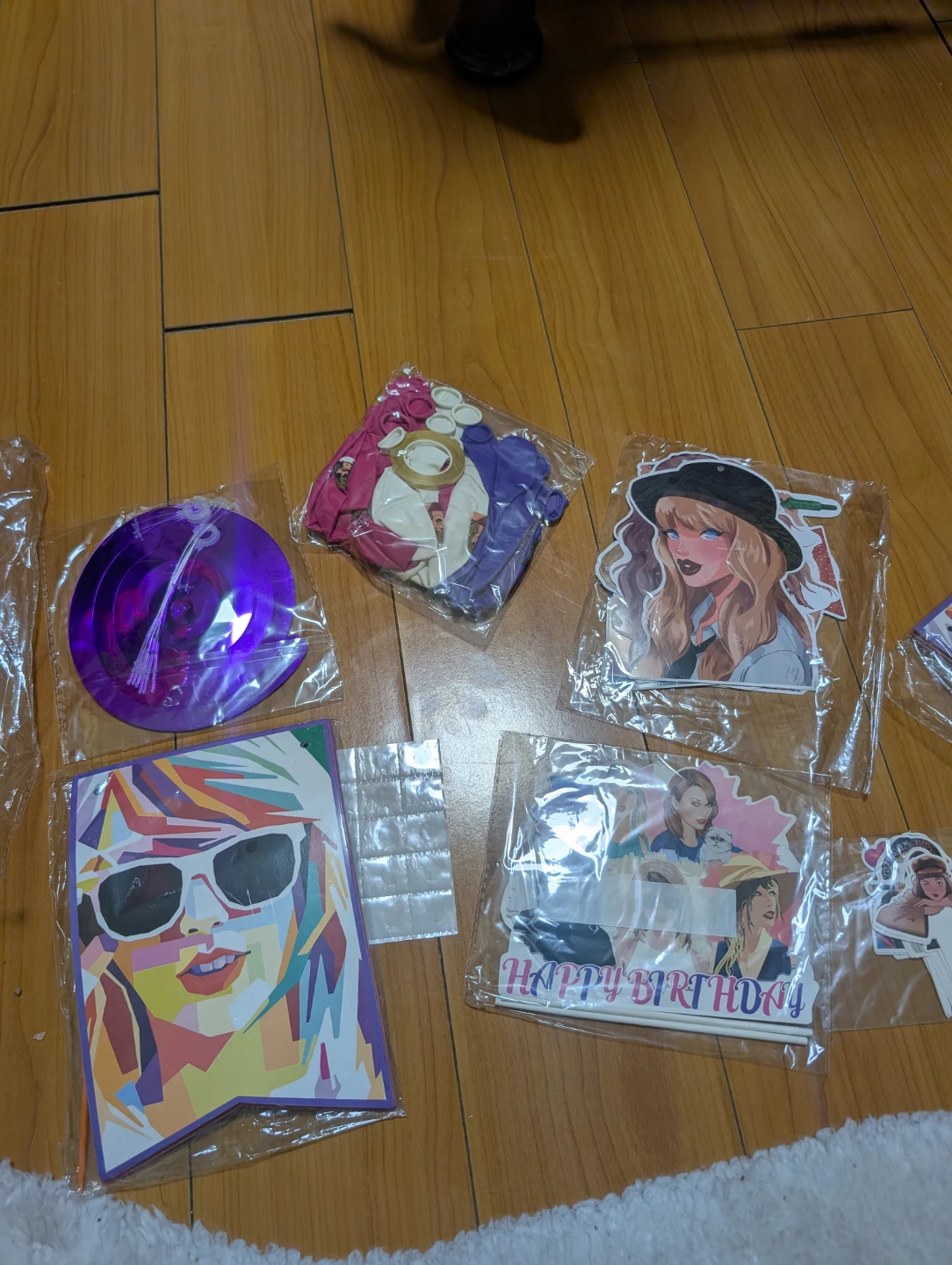Taylor Swift Birthday Party Decorations Set