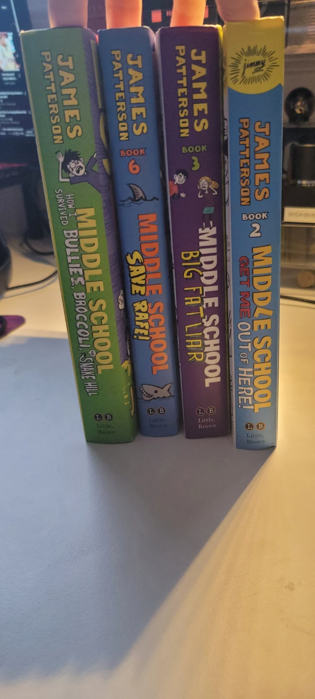 James Patterson Middle School Book Set