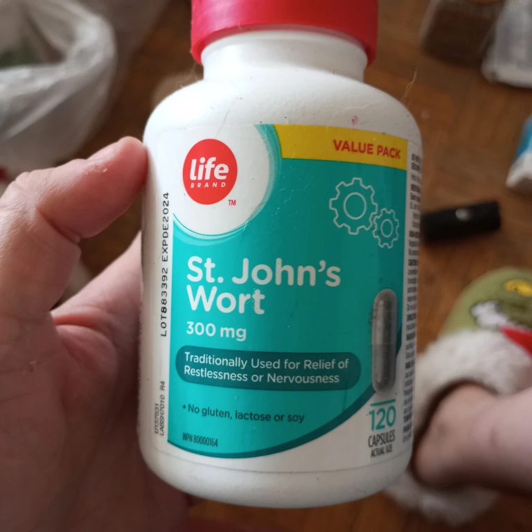 Life Brand St. John's Wort 300 mg Capsules - 120 Count