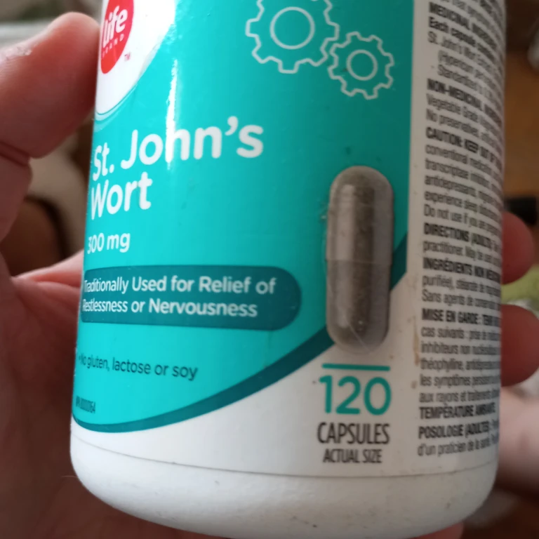 Life Brand St. John's Wort 300 mg Capsules - 120 Count - photo 2