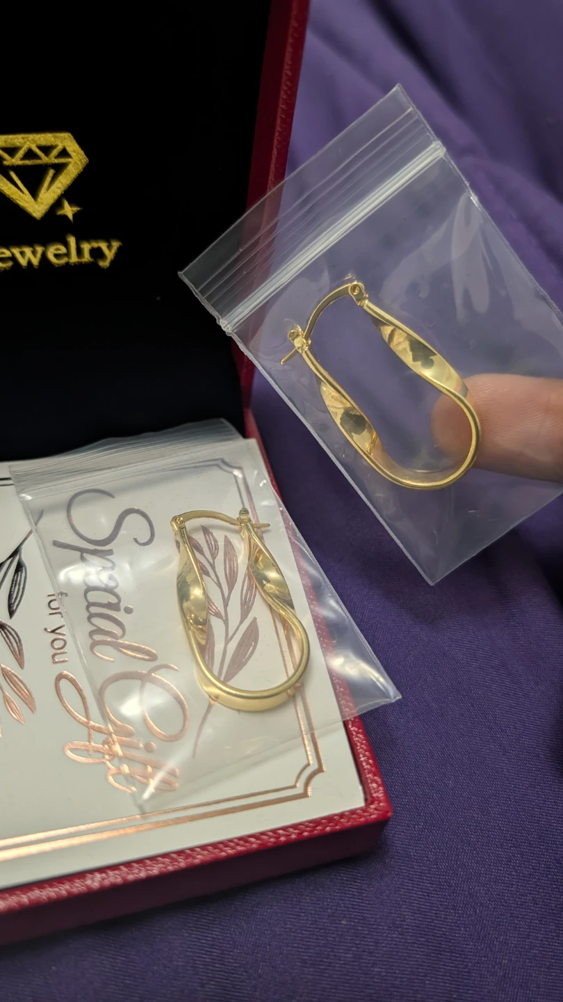 Pair of Gold Earrings